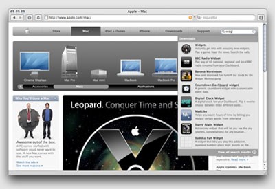 Re-Design von Apple-dot-com